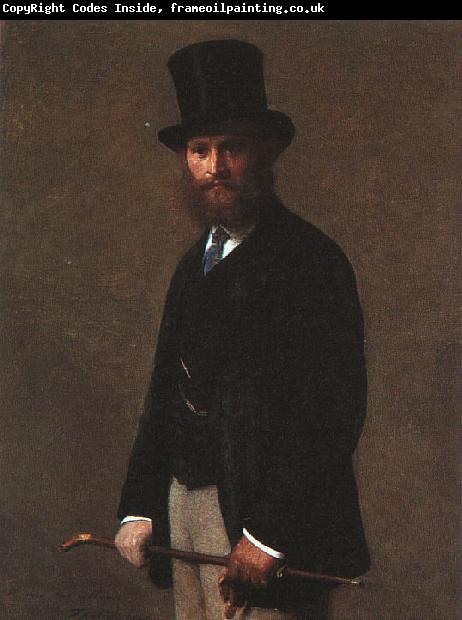 Henri Fantin-Latour Portrait of Edouard Manet
